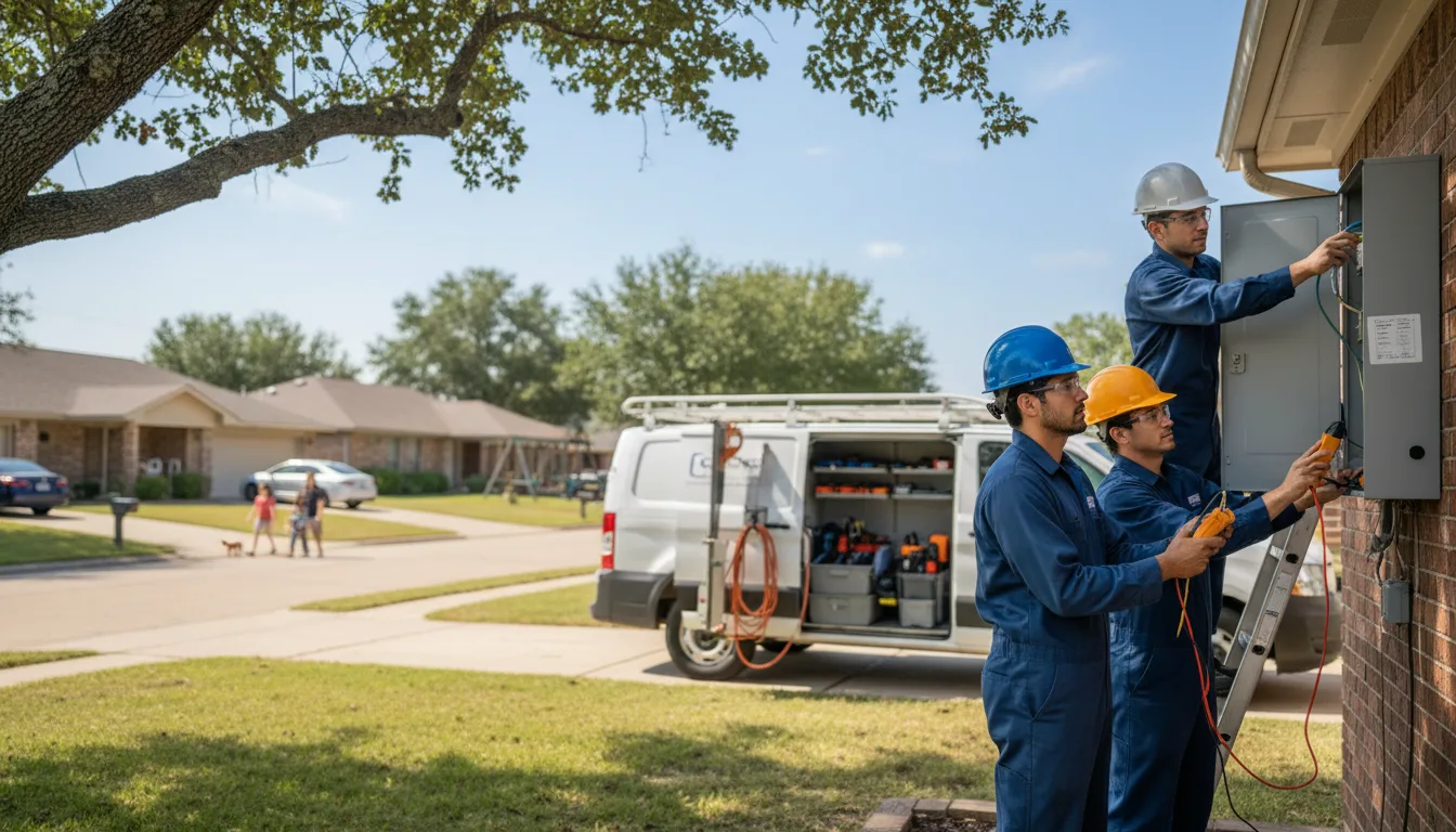 Certified electrician providing emergency electrical services in Crawfordsville, IN